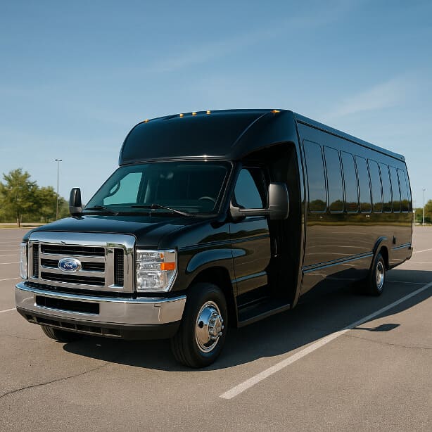 Roswell Coach Bus Service 18 Passenger Minibus