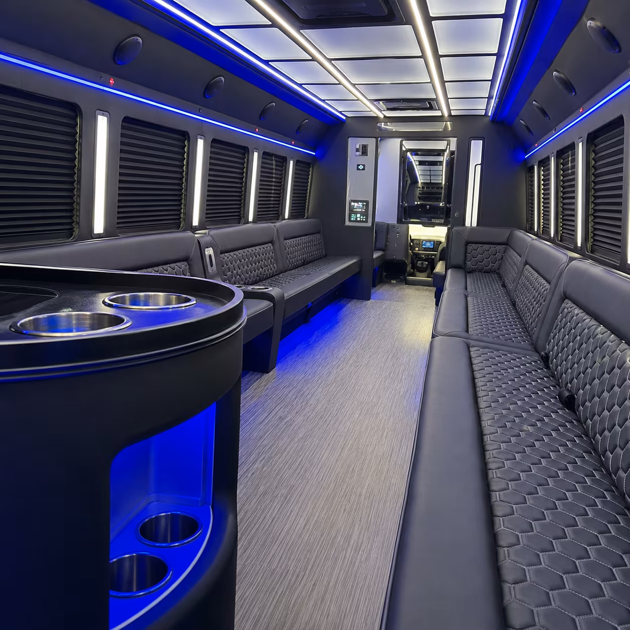 atlanta sporting events roswell party bus rental