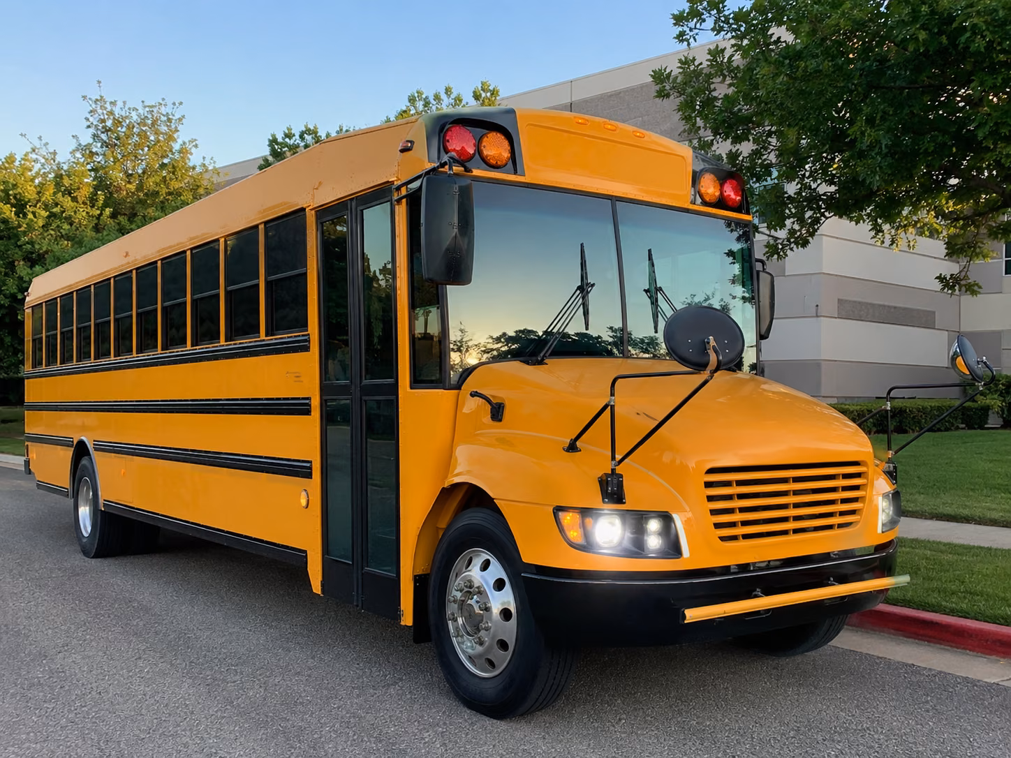 church group and school bus rentals for long distance trips from roswell