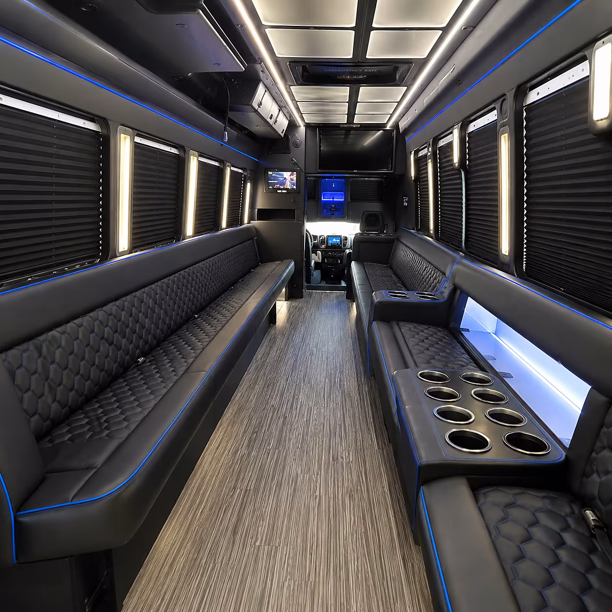 party buses for roswell wedding parties and bachelorette groups