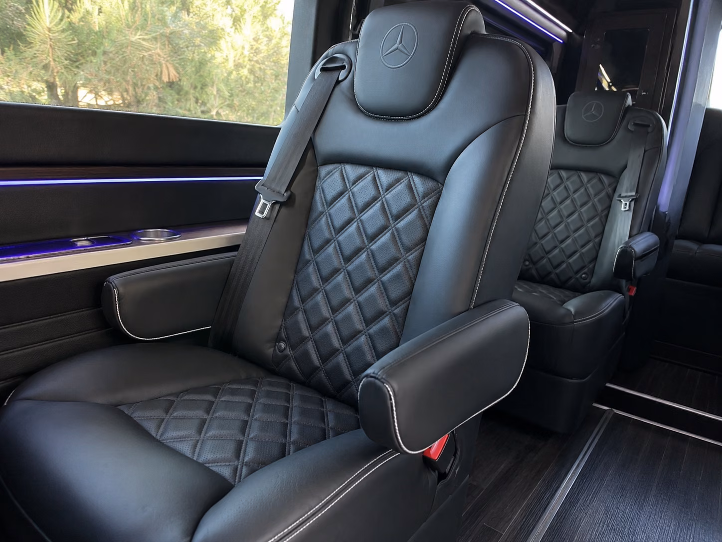 roswell corporate event transportation onboard seating