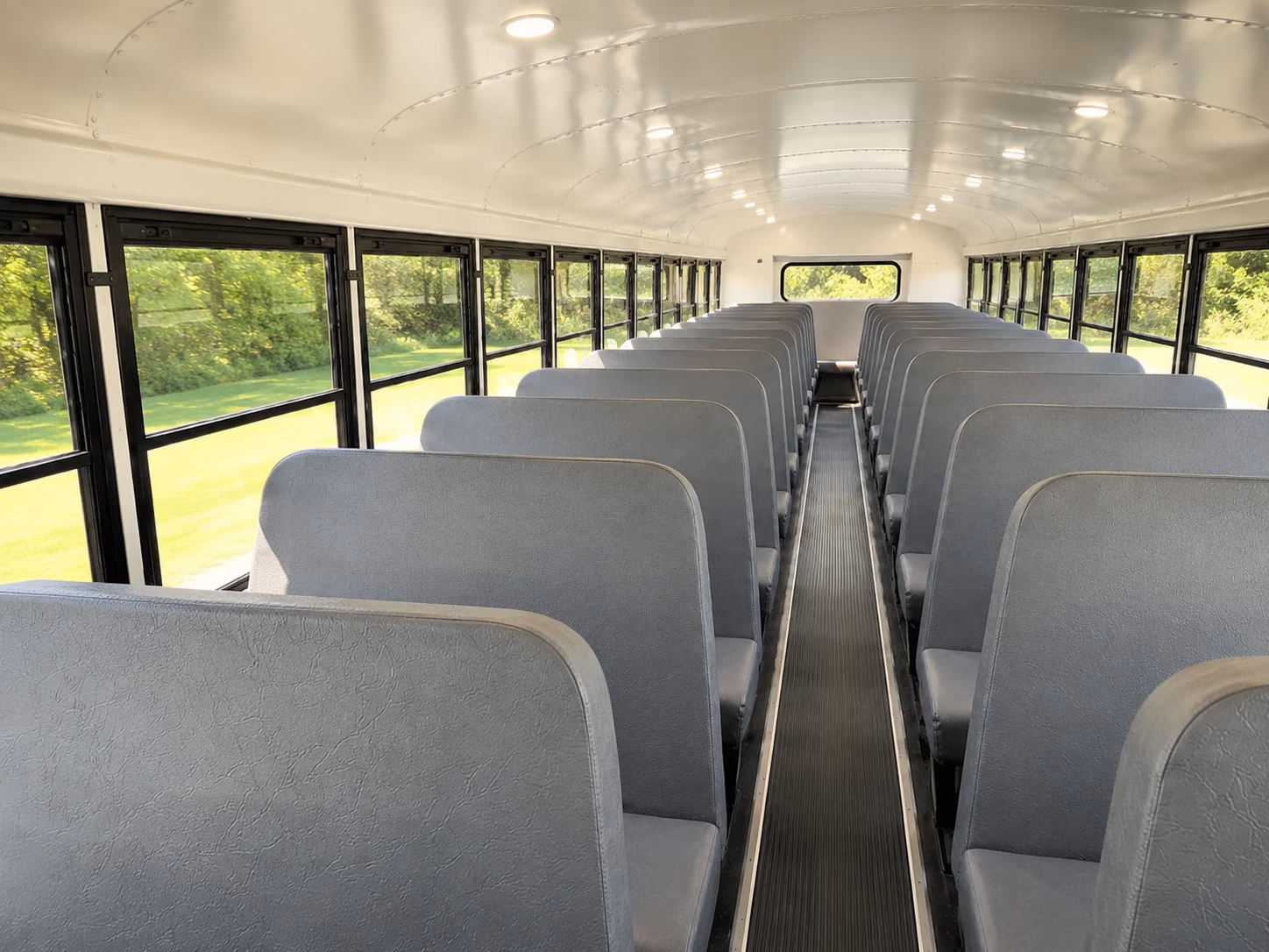 roswell school bus interior