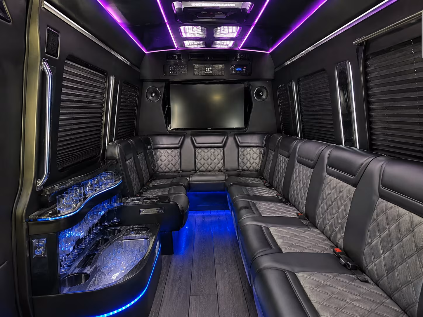 roswell sprinter limousine inside