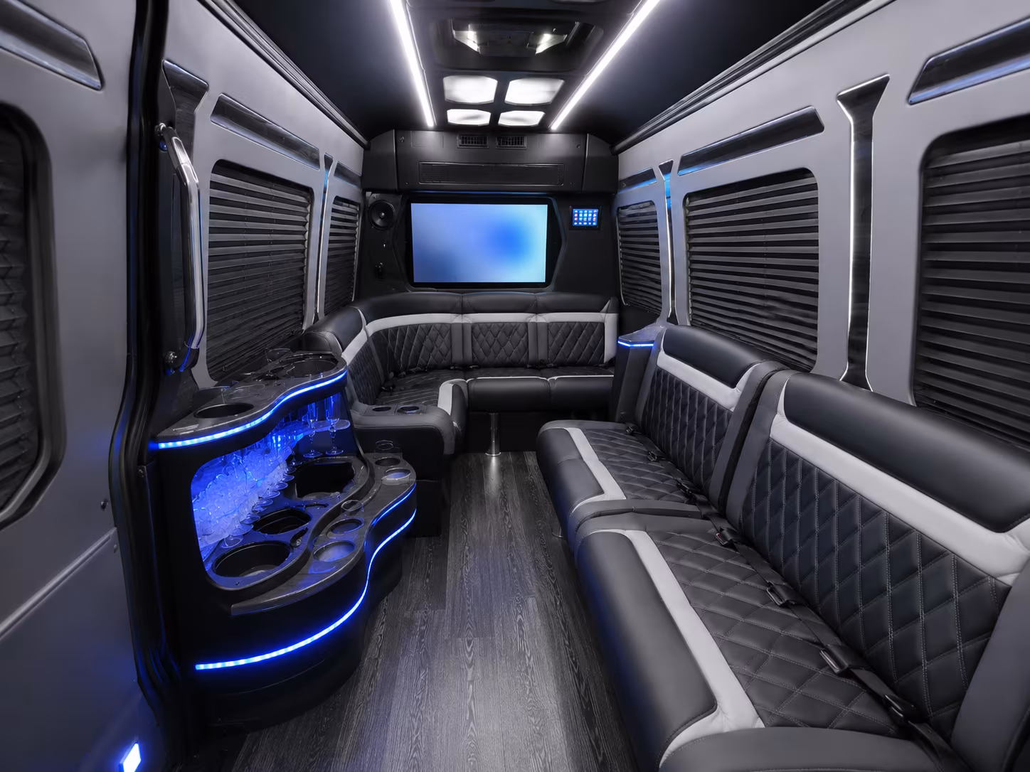 roswell sprinter limousine interior