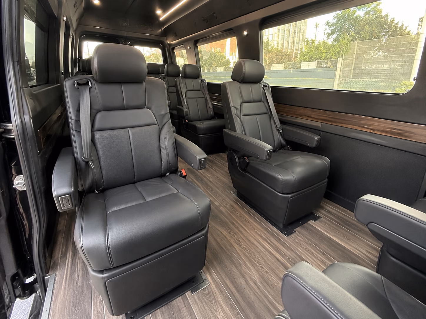 roswell sprinter van with driver inside