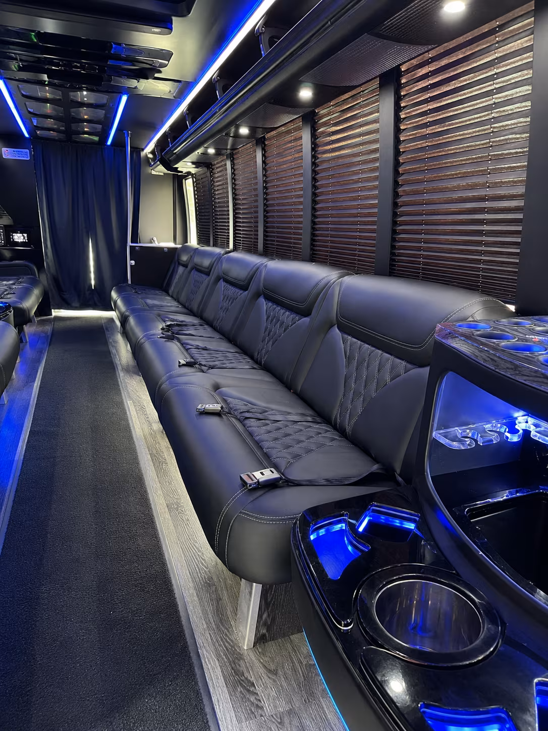roswell wedding party bus rental